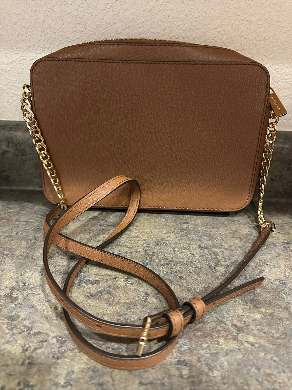 Michael Kors structured crossbody